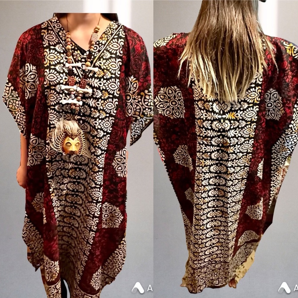 Cultural Kaftan Dress by Bella Moda